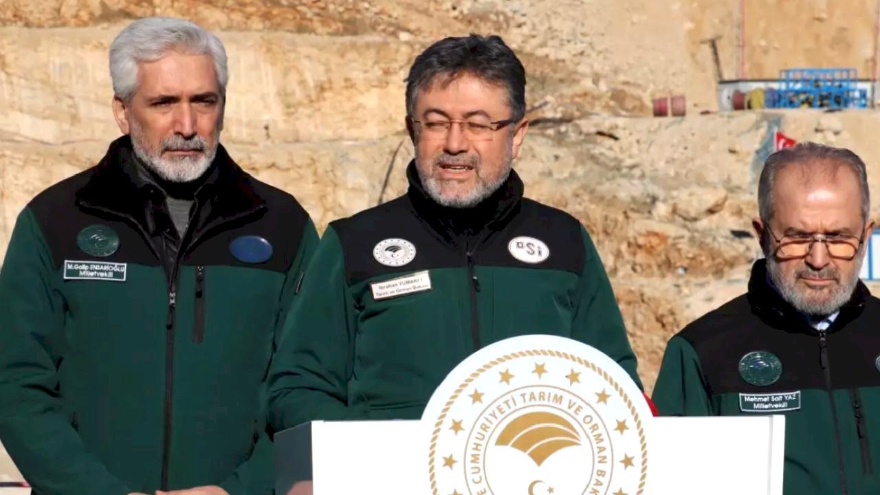 Bakan Yumaklı: 2027'de Silvan Barajı'nda su tutmaya başlayacağız