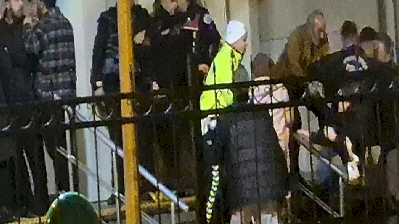 Bartın'da duruşmadan sonra taraflar birbirine girdi