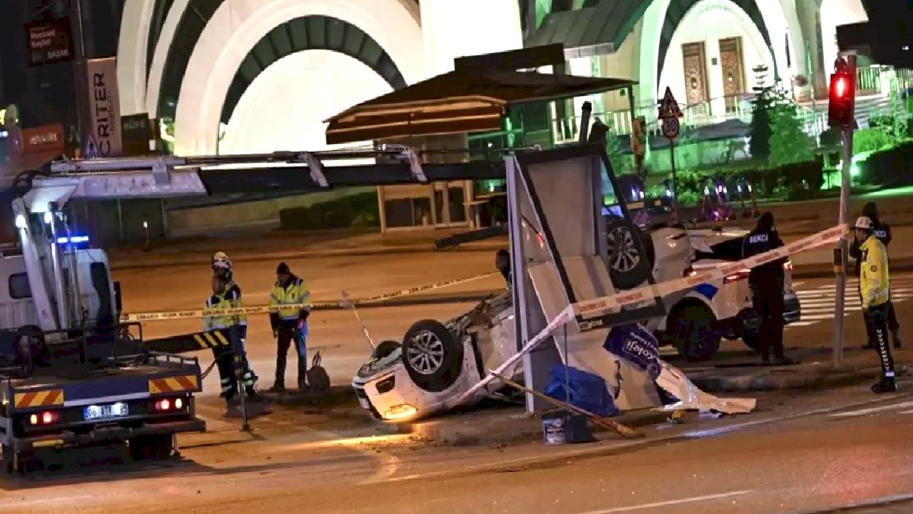 Başkentte Trafik Kazası: 4 Yaralı