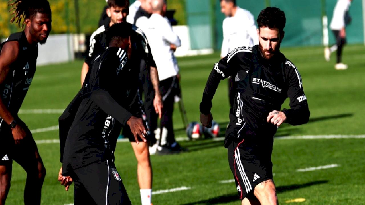 Beşiktaş, Gaziantep FK maçının hazırlıklarını sürdürdü