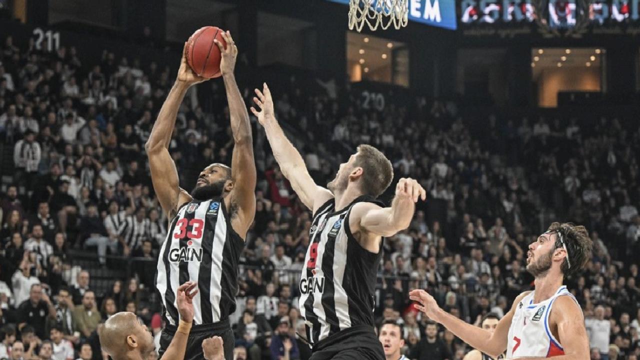 Beşiktaş'tan Panionios'a 18 sayılık fark!