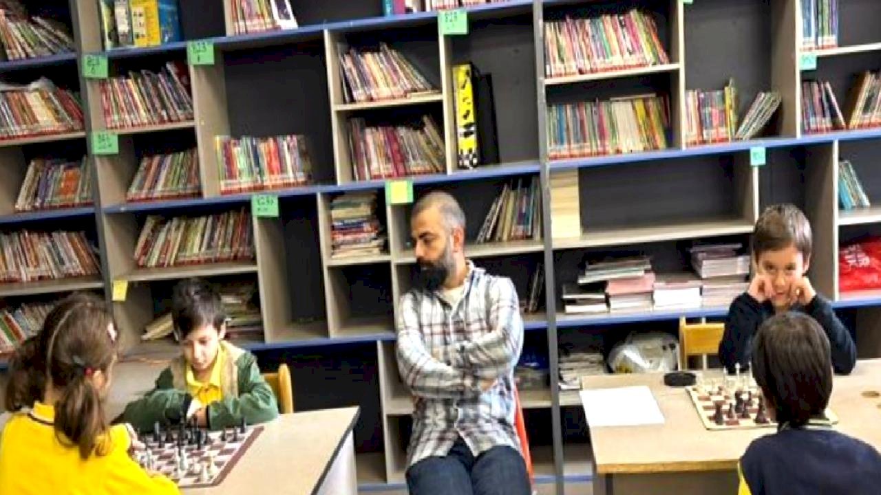 Beylikdüzü&#039;nde miniklerin satranç heyecanı