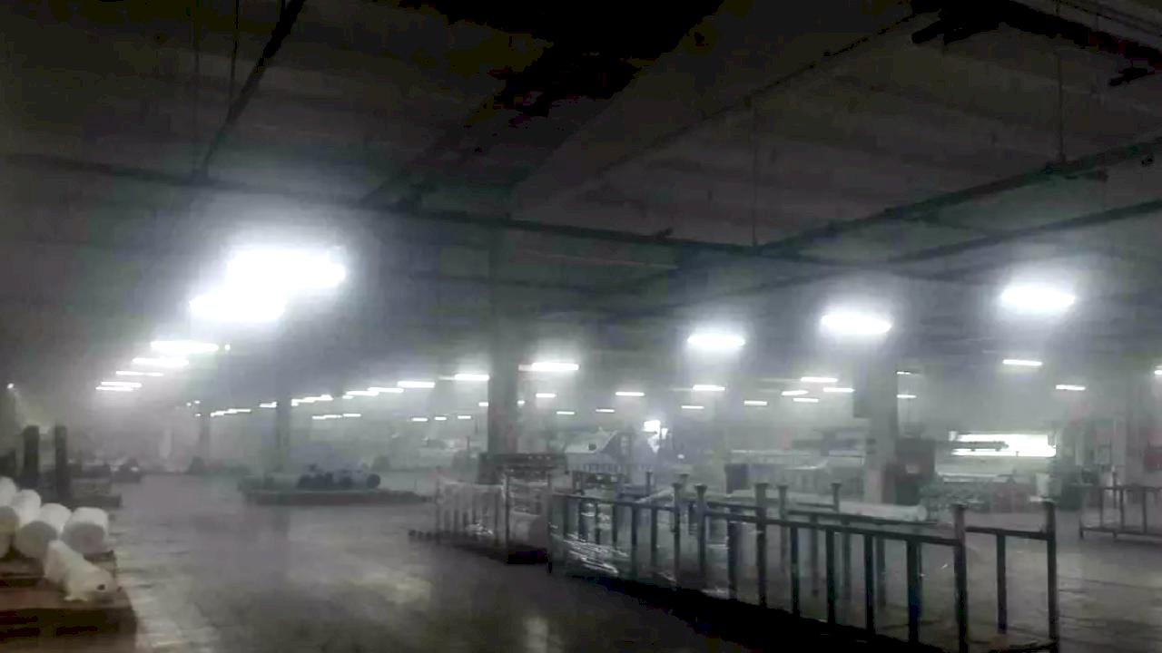 Bilecik'te Tekstil Fabrikasında Yangın