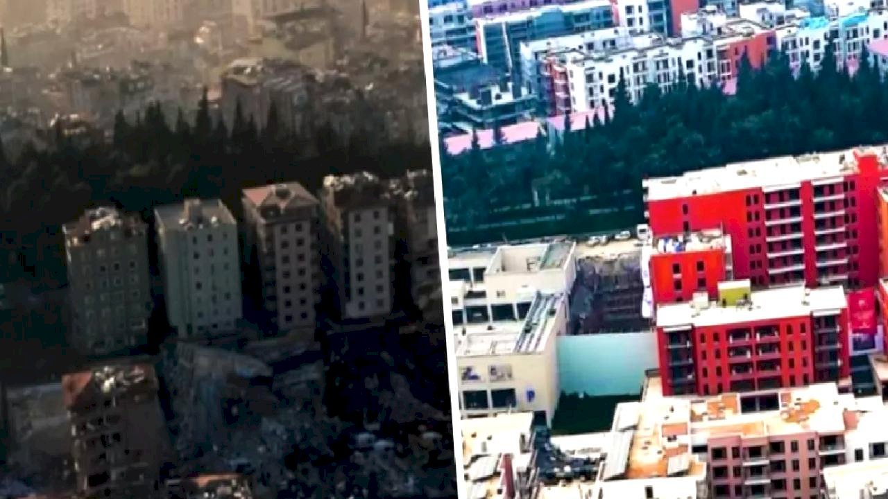 Bu görüntüler geride kaldı, işte muhteşem değişimin görüntüleri