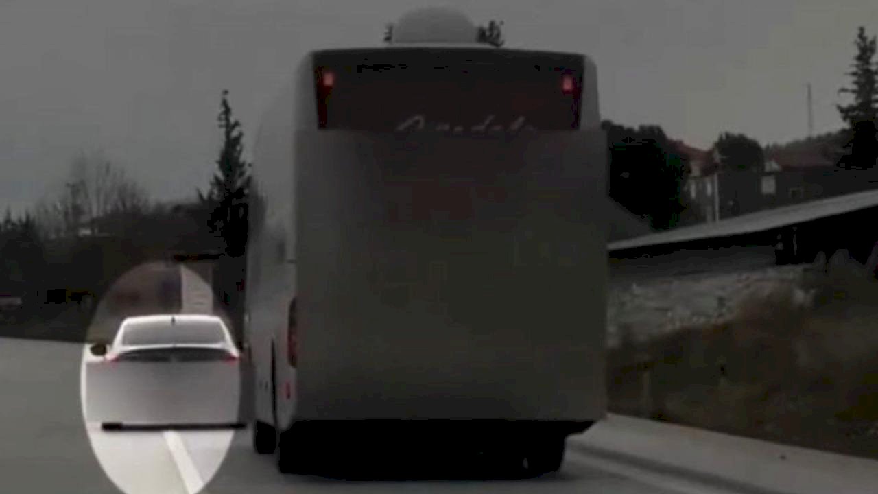 Burdur'da trafik güvenliğini tehlikeye sokan sürücünün ehliyetine el konuldu