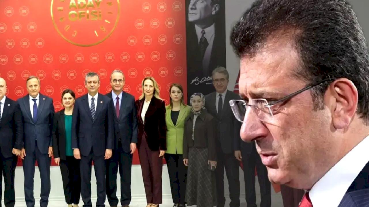 CHP'nin Cumhurbaşkanlığı Aday Ofisi'nde İmamoğlu'nun fotoğrafı kaldırıldı