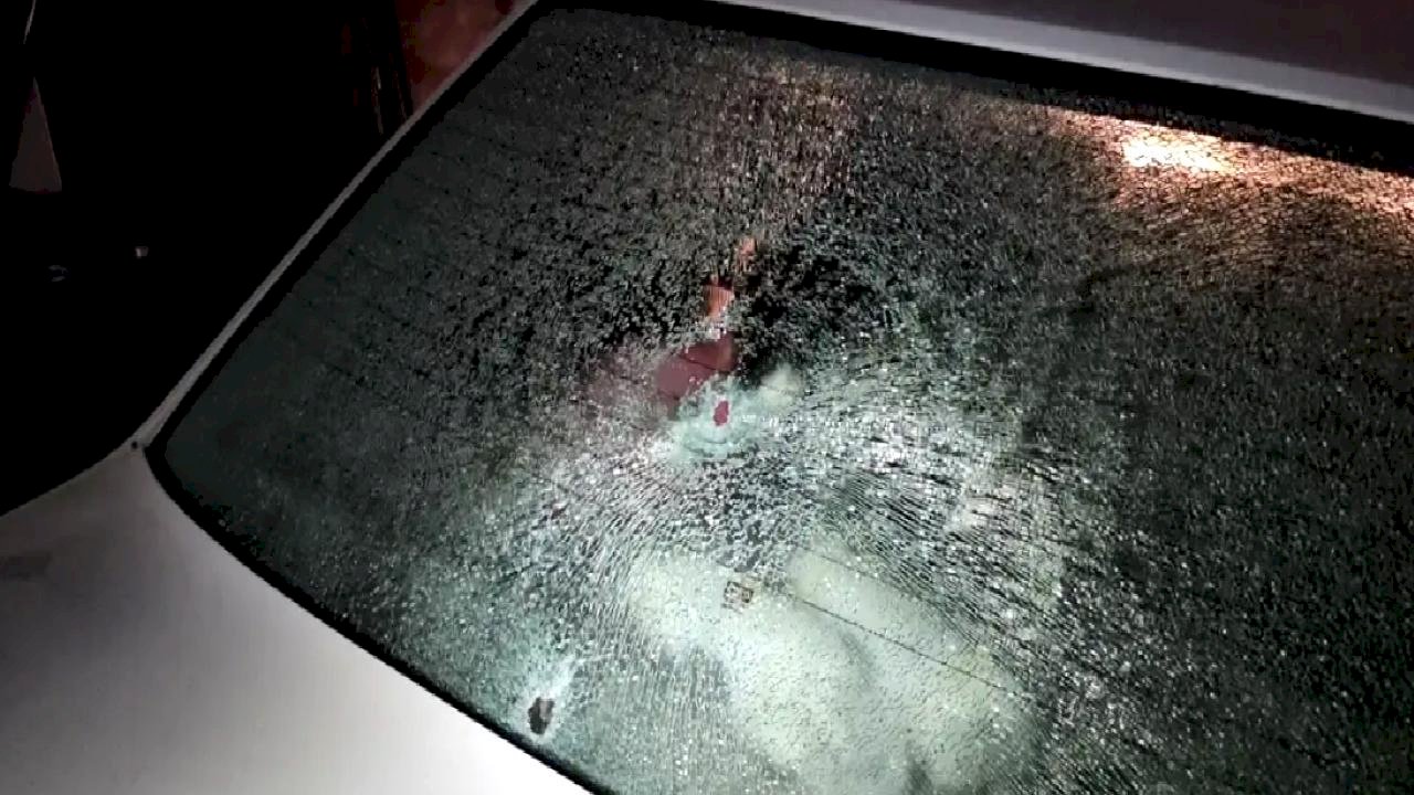 Çorum'da Park Halindeki Araç Kurşunlandı