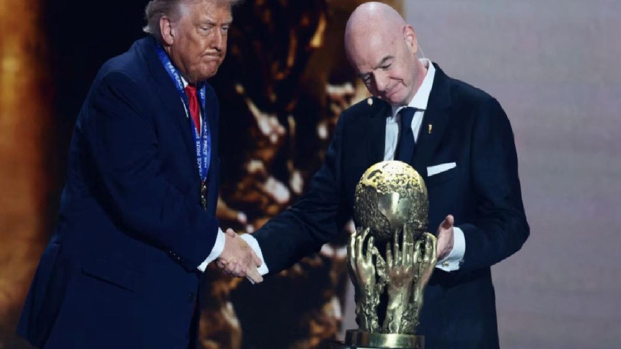 Donald Trump'a 'FIFA Barış Ödülü' verildi