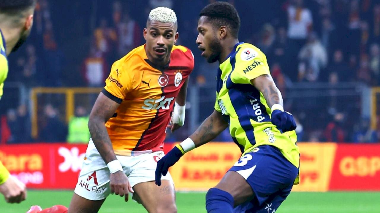 Fenerbahçe - Galatasaray derbisinin golleri yabancılardan