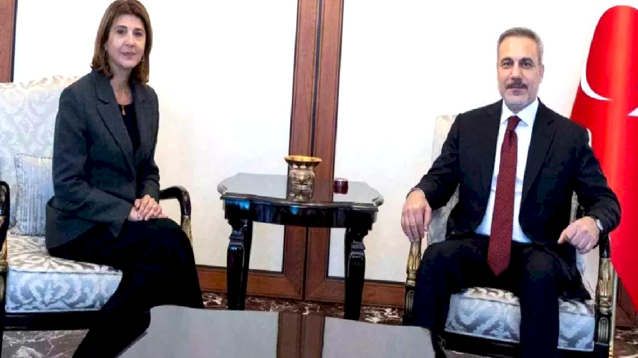 Fidan, BM Temsilcisi Cuellar ile Görüştü