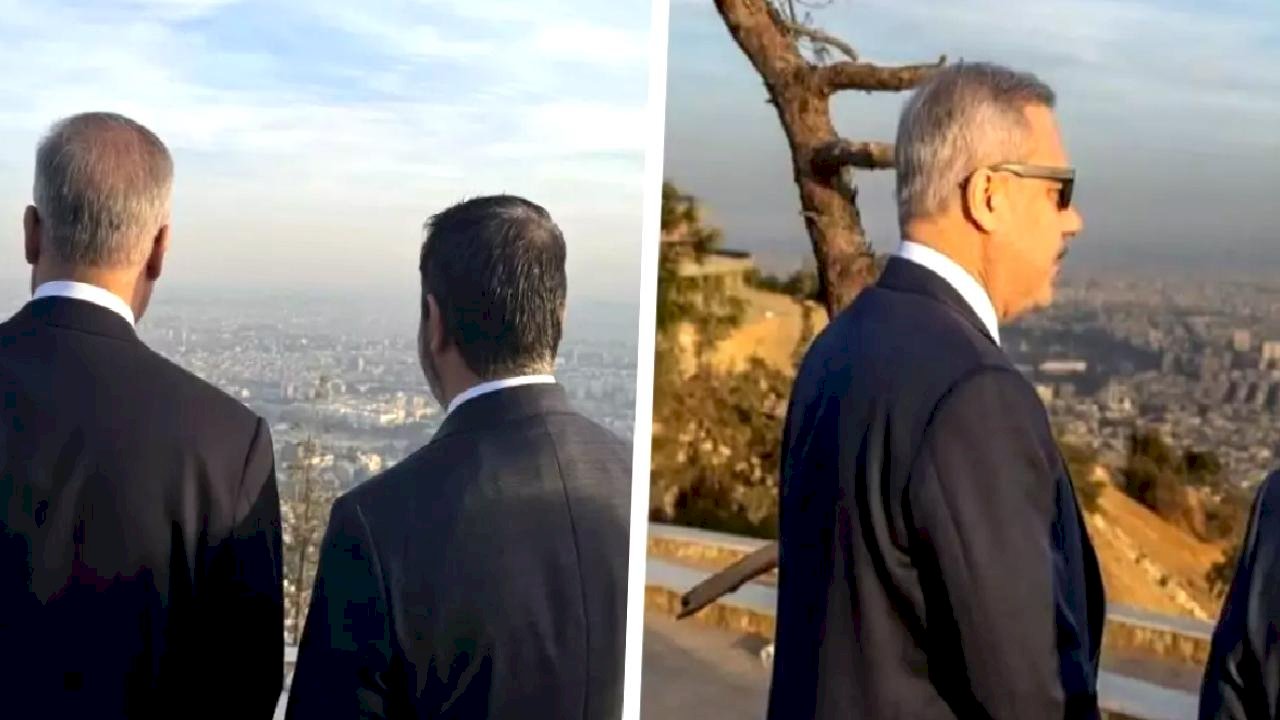 Fidan ve Esad Kasyun Dağı'nda