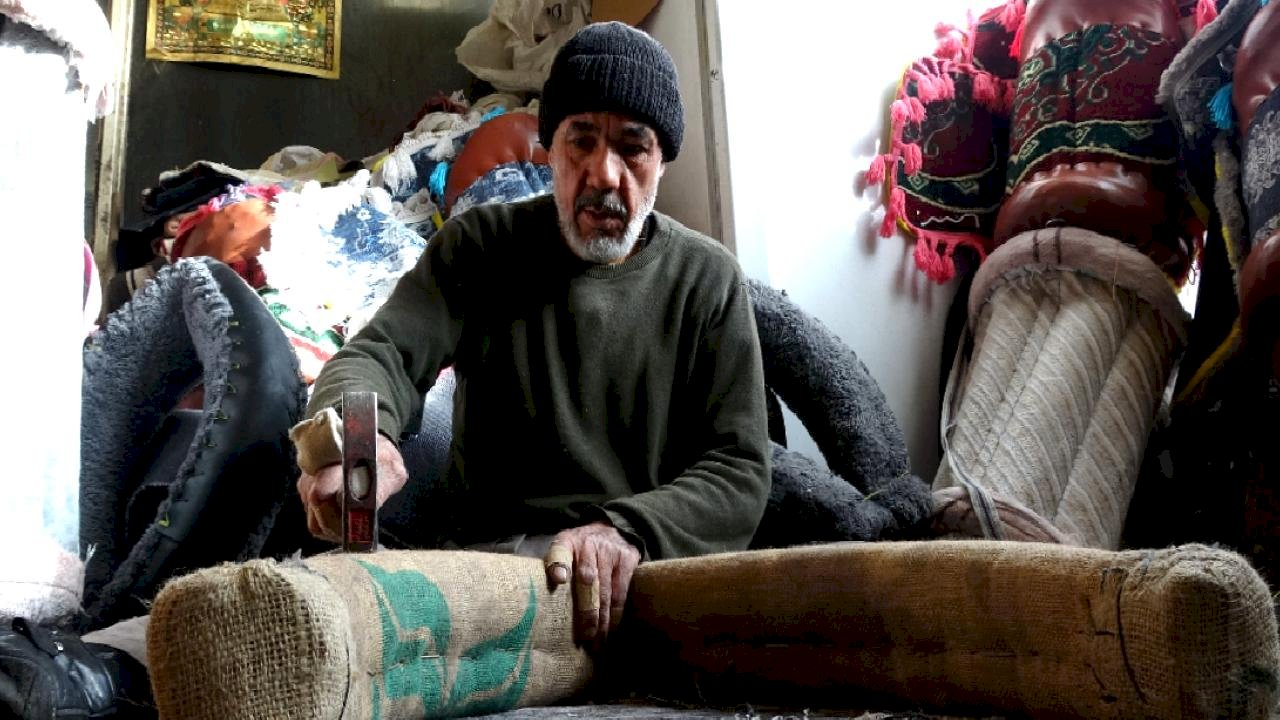 Gaziantep'te 55 yıllık usta, teknolojiye meydan okuyor