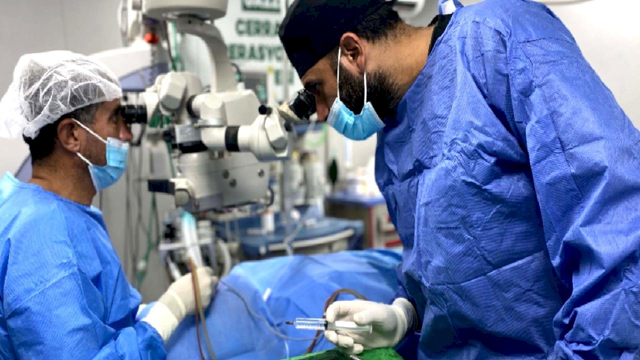 Hayrat Yardım Gazze’de Ameliyatlar Gerçekleştiriyor