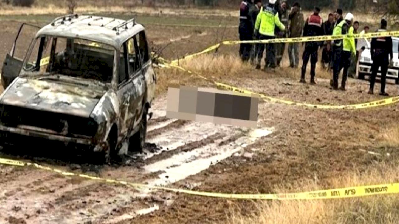 Isparta&#039;da dehşet veren olay: Yanmış aracın yanında başsız erkek cesedi bulundu