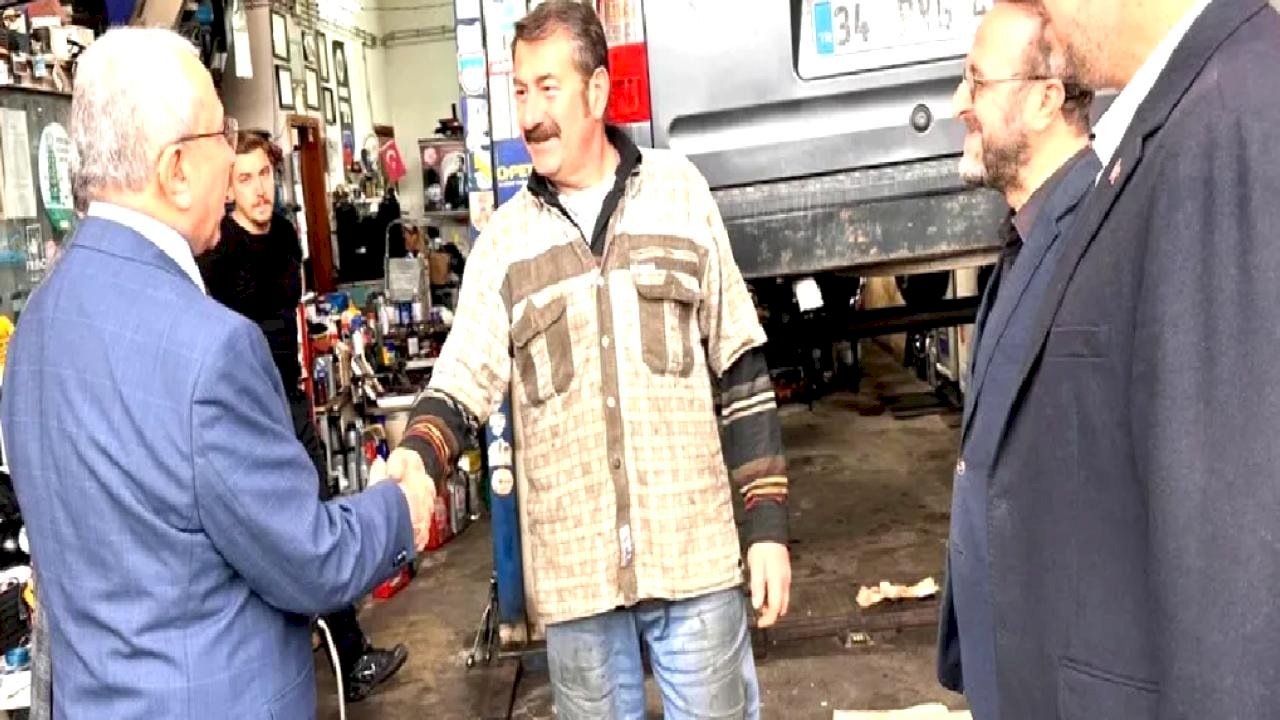 İstanbul&#039;da AK Parti Şile Teşkilatı sahada