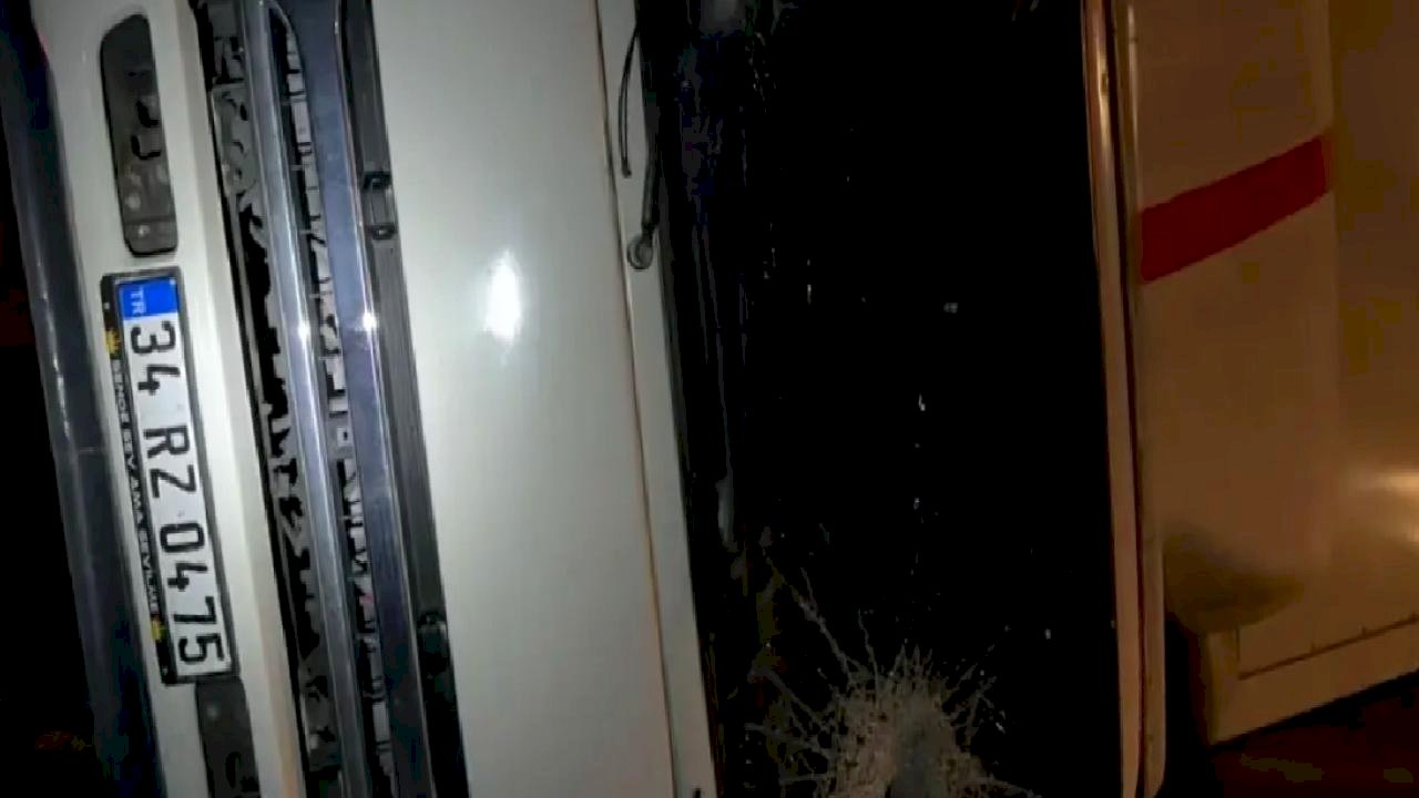 İznik'te Kamyon Devrildi, Şoför Yaralandı