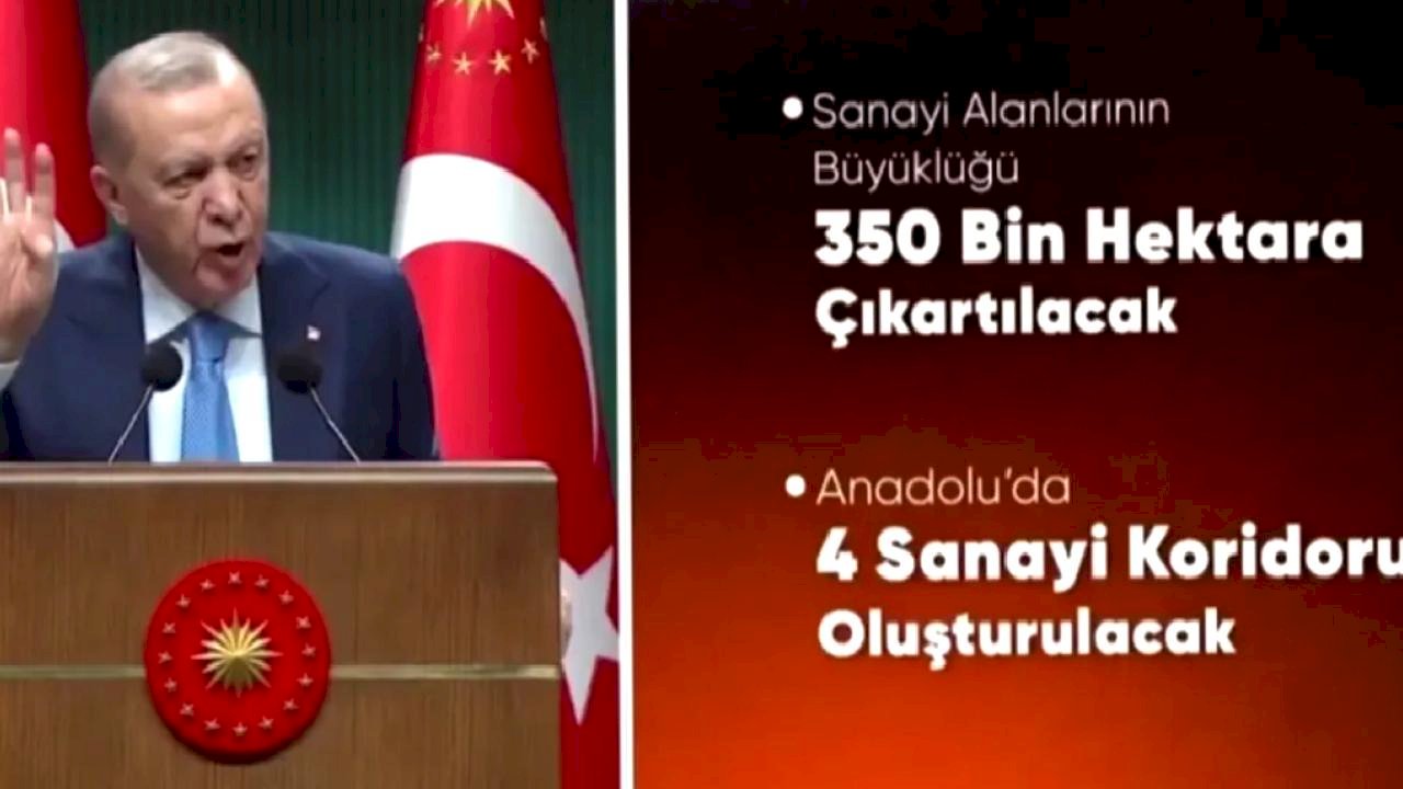 Kabine sonrası önemli mesajlar... Ekonomide 2028 hedefi 1,9 trilyon dolar... Anadolu'da 4 sanayi koridoru oluşturulacak