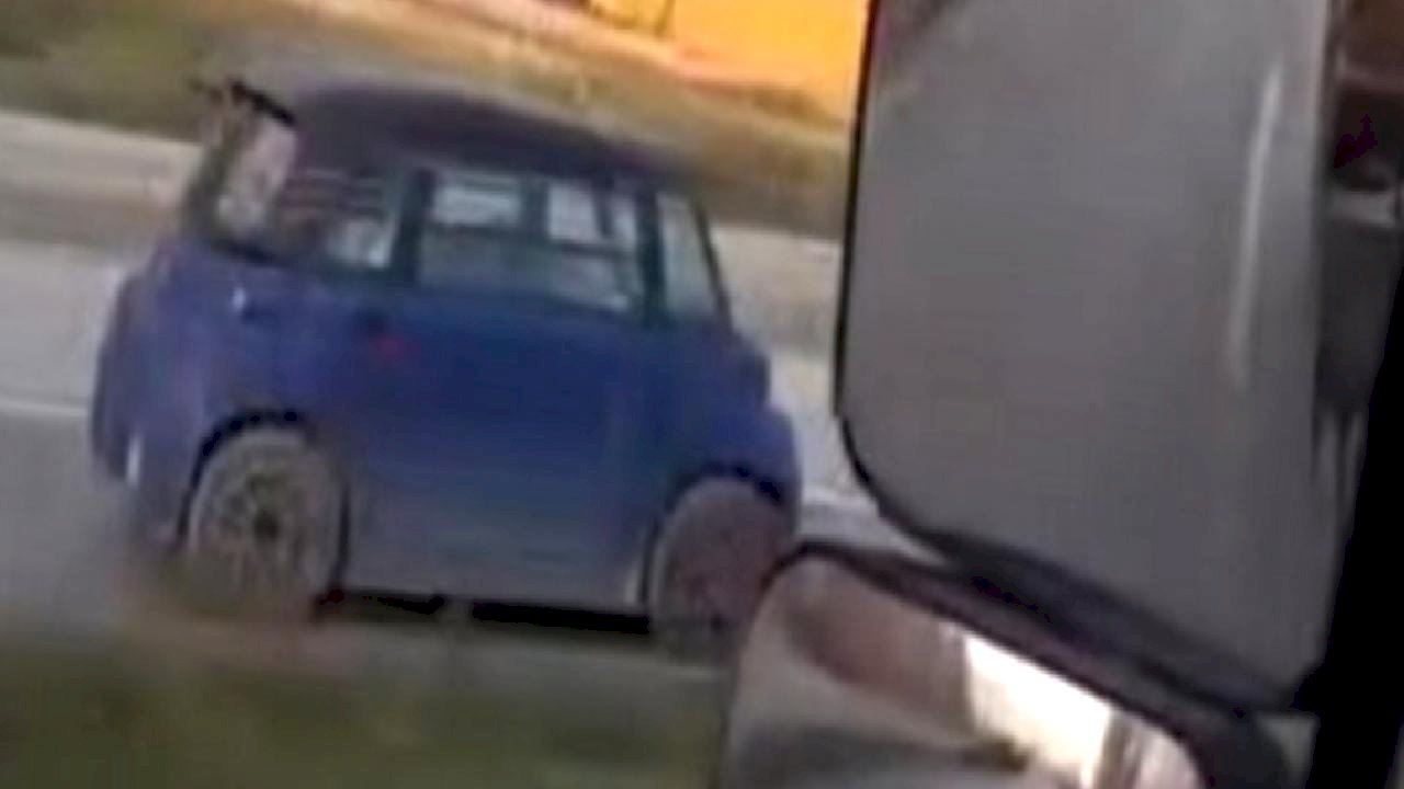 Karabük'te ters yönde tehlikeli yolculuk