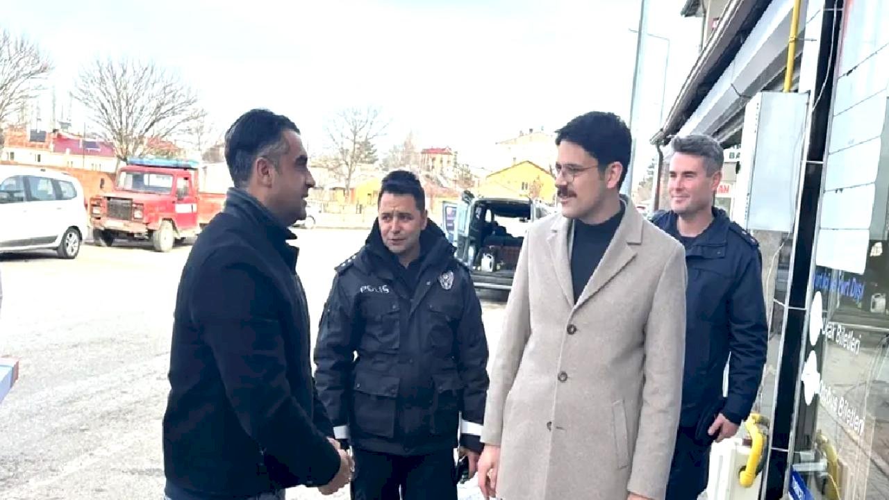 Kaymakam Eskimez Esnafı Ziyaret Etti