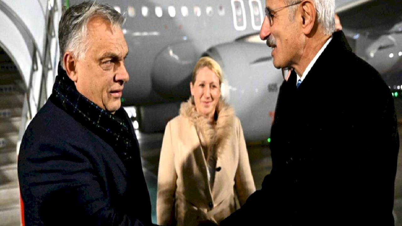 Macaristan Başbakanı Viktor Orban, Abdulkadir Uraloğlu tarafından karşılandı