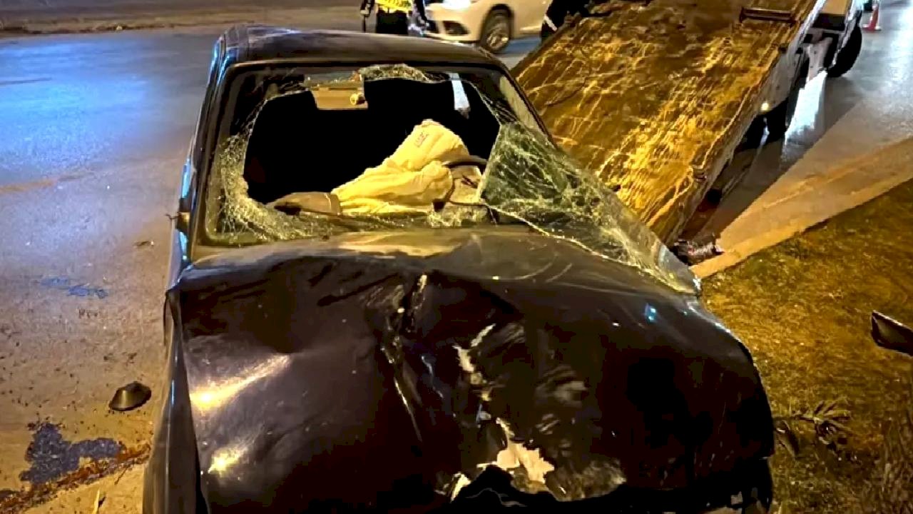 Mersin'de Kaza: Sürücü Yaralandı