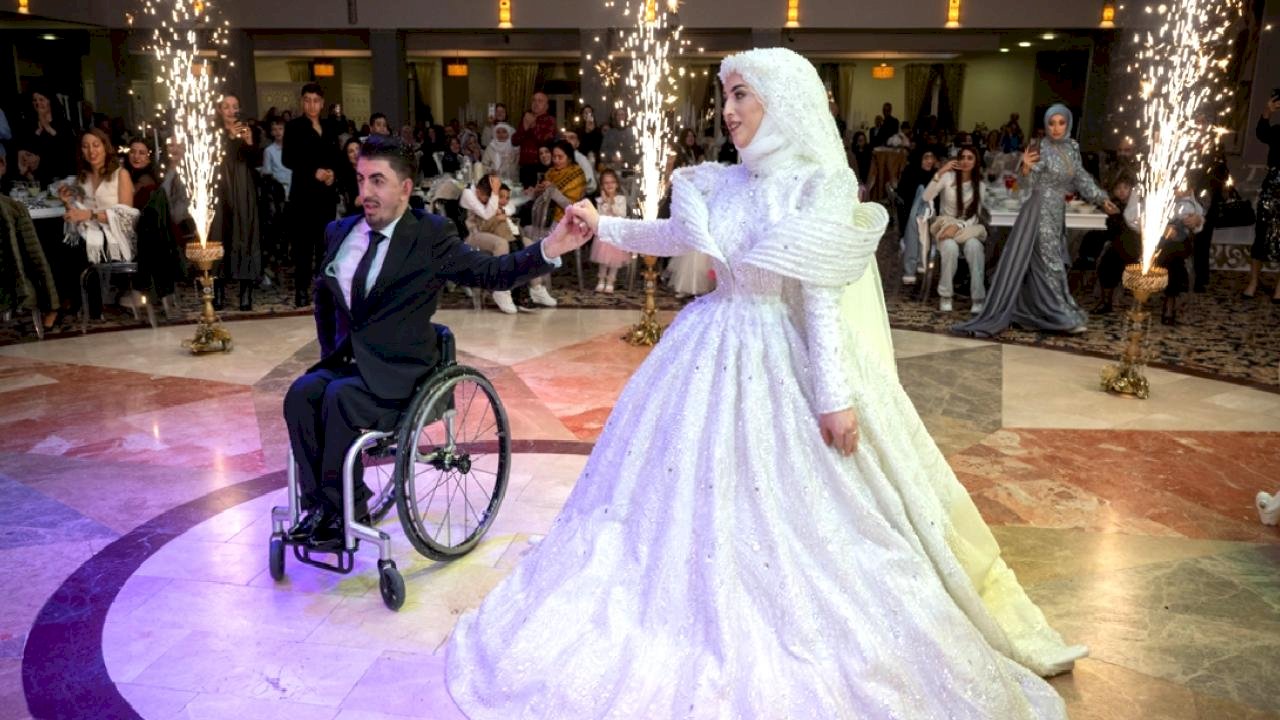 Milli para sporcu Abdullah Öztürk evlendi