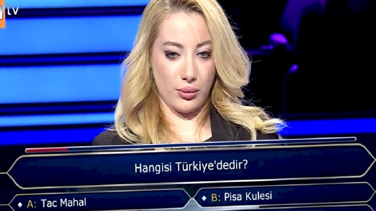 Milyoner&#039;de gündem olan &quot;Türkiye&quot; sorusu: Yarışmacı şaşırttı