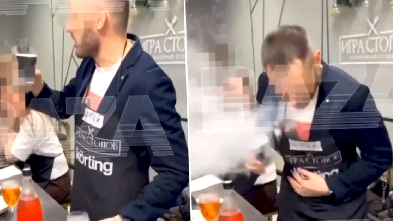 Moskova'da sıvı nitrojenli kokteyl faciası