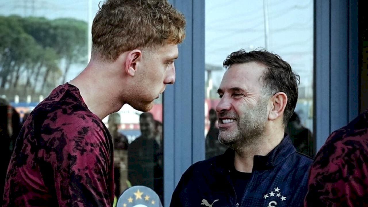 Okan Buruk, Metehan Baltacı'yı ziyaret etti