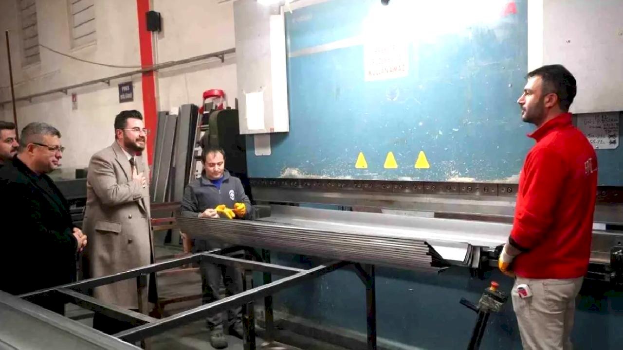Okandan'dan Sanayicilere Ziyaret