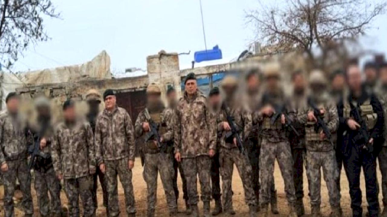 Özel Harekat Başkanı Hayal’den Suriye’deki üs bölgelerine ziyaret