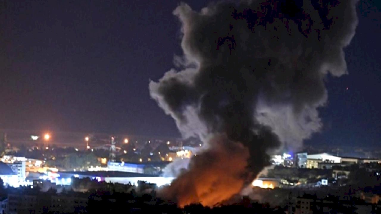 Şam’daki Mezze Askeri Havaalanı’na havanlı saldırı