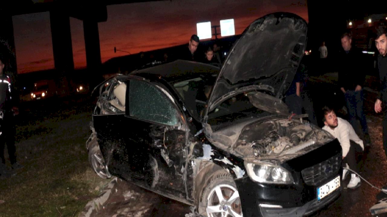 Şırnak'ta kontrolden çıkan vinç 6 araca çarptı: 7 yaralı