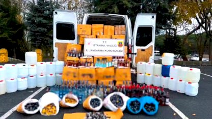 17 ilde alkollü içki kaçakçılığı ve sahteciliği operasyonu: 66 gözaltı