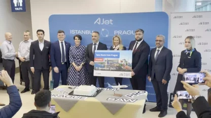 AJet, İstanbul-Prag Seferlerine Başladı