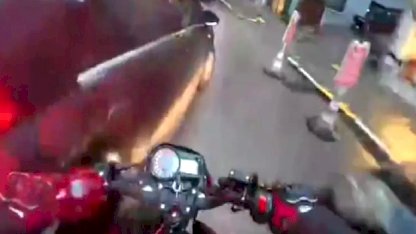 Akçakoca'da Motosiklet Kazası