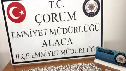 Alaca'da Uyuşturucu Operasyonu