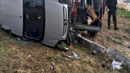 Amasya’da kamyonetler çarpıştığı kazada 4 kişi yaralandı