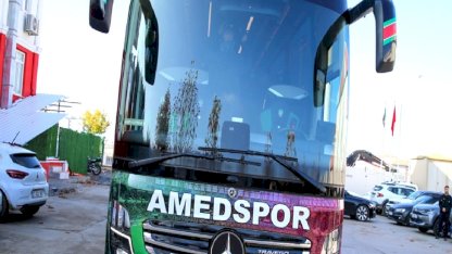Amed Sportif Faaliyetler'e yeni takım otobüsü teslim edildi