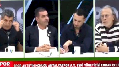 Bahis operasyonunda tutuklandı: Antalyaspor 2. Başkanı Çelik'in canlı yayında anları dikkat çekti