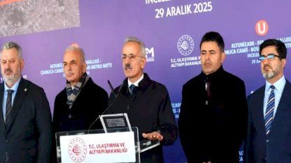 Bakan Uraloğlu, Altunizade-Ferah Mahallesi-Çamlıca Camii-Bosna Bulvarı Metro Hattı'nda incelemede bulundu Açıklaması
