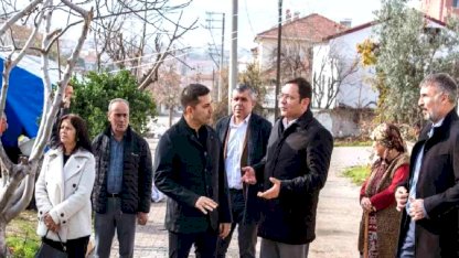 Başkan Günel'den Sındırgı'ya dayanışma ziyareti