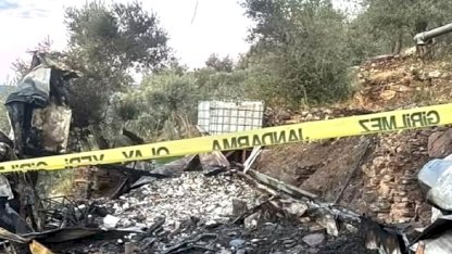 Bayındır'da Yangın: 1 Ölü, 1 Yaralı