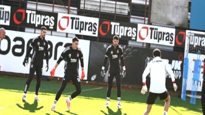 Beşiktaş, Trabzonspor maçı hazırlıklarını tamamladı