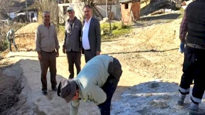 Beyağaç Belediyesi güvenli ulaşım için çalışmalara devam ediyor