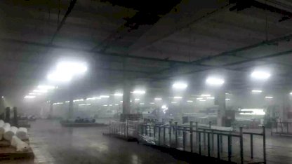 Bilecik'te Tekstil Fabrikasında Yangın