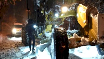 Bitlis'te Kar Yağışı Nedeniyla Acil Durum