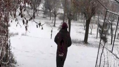 Bitlis'te kar yağışı nedeniyle okullar tatil edildi