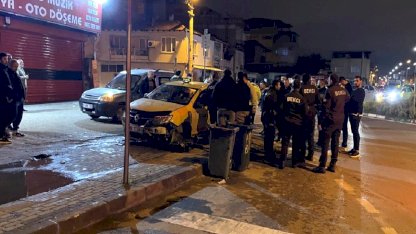 Bursa'da kaçırdığı taksiyle kaza yapan şüpheli yakalandı