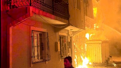 Bursa'da şehit babasının evi yangında kullanılamaz hale geldi